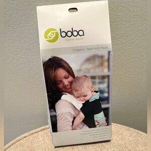 Boba Organic Teething Pads - Off White - new!
